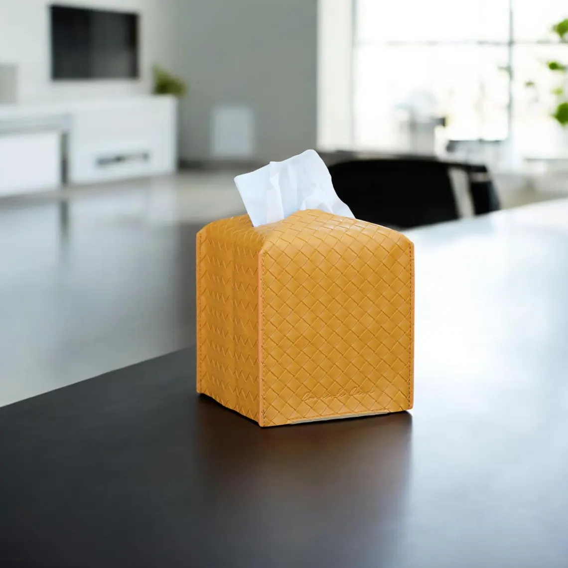 rattan-pu-leather-puffs-tissue-box-cover-yellow-colour